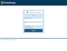 Tablet Screenshot of peckanotes.peckadesign.cz